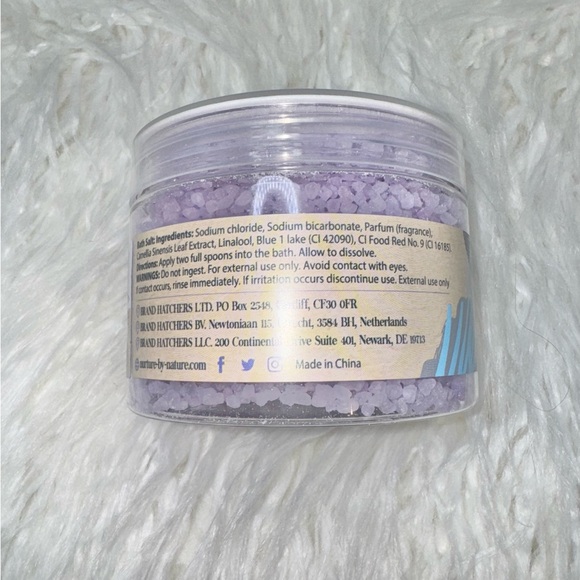 🍓6/$15🍓 Brand New Nurture by Nature Lavender Bath Salts - Picture 3 of 3